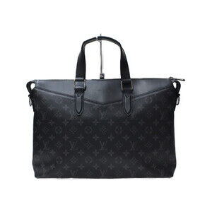 Louis Vuitton Explorer Briefcase Monogram Eclipse Bag Business Shoulder Strap